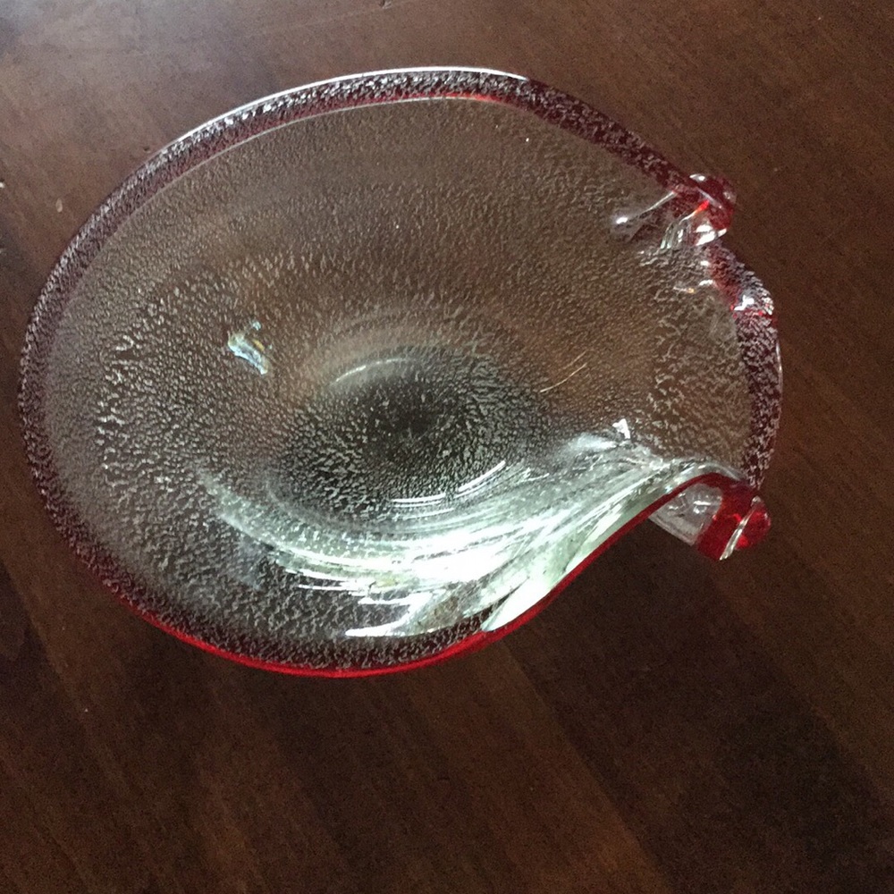 Murano Glass vase, candy dish